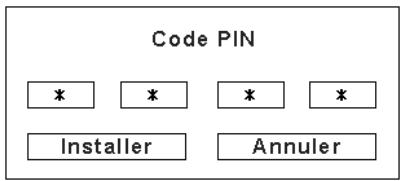 SANYO PLC-XP100L - Entrer un code PIN - 1