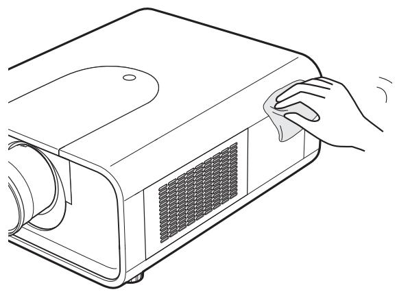 SANYO PLC-XP100L - Nettoyage du coffret du projecteur - 2