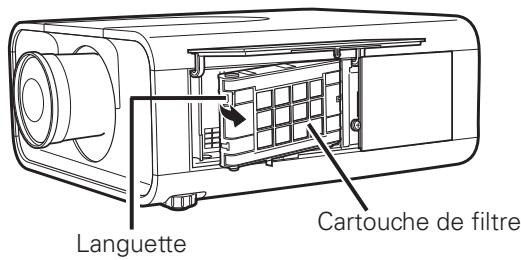 SANYO PLC-XP100L - COMMANDE D'UNE CARTOUCHE DE FILTRDE RECHANGE - 4