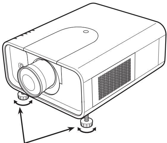 SANYO PLC-XP100L - Pieds réglables - 1