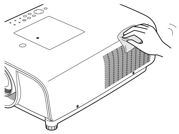 SANYO PLC-XT35L - Nettoyage du coffret du projecteur - 2