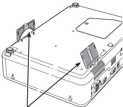 SANYO PLC-XU75 - Fixation du capuchon de lentille - 1