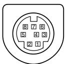 SANYO PLC-XU75 - CONNECTEUR SERVICE PORT - 1