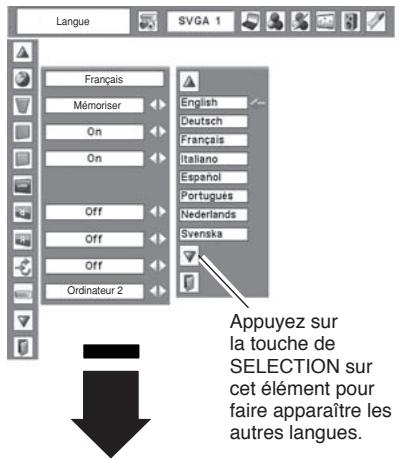 SANYO PLC-XU75 - Fond bleu - 2