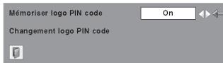 SANYO PLC-XU75 - Boîte de dialogue Verrouiller le code PIN logo - 2