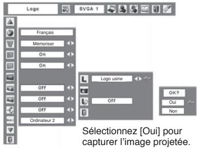 SANYO PLC-XU75 - Mémoriser logo PIN code - 1