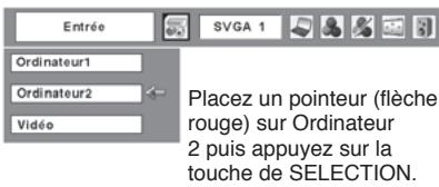SANYO PLC-XU78 - Opération par Menu - 2