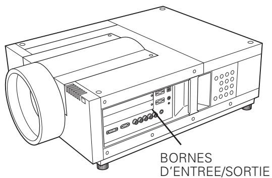 SANYO PLV-WF20 - Bornes du projecteur - 1