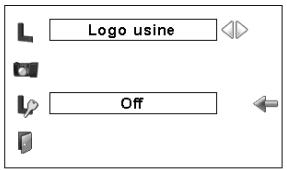 SANYO PLV-WF20 - Pour changer le code PIN logo - 1