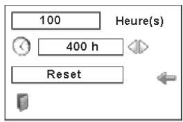 SANYO PLV-WF20 - Remise à zéro du compteur du filtre - 2