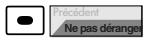 AASTRA M725 - Activer la fonction : - 1