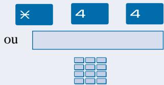 AASTRA M740 - Depuis votre poste d'origine ou un autre poste : - 1