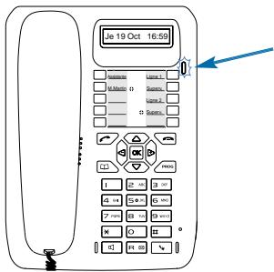 AASTRA M740 - Réception d'un appel - 1