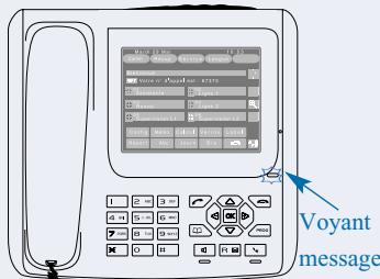 AASTRA M780 - Consulter le journal des appels reçus - 1
