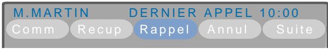 AASTRA M780 - Rappeler un correspondant interne: - 1