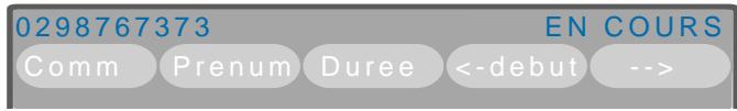 AASTRA M780 - Appeler un correspondant externe: - 2