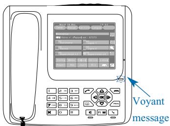 AASTRA M780 - Consulter les messages reçus - 1