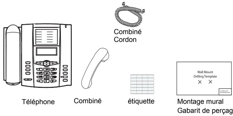 AASTRA 51I IP PHONE - Éléments du téléphone - 1