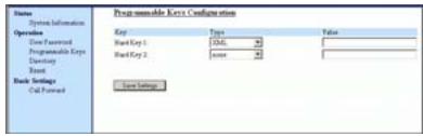 AASTRA 9112I IP PHONE - Interface Web Aastra. - 1