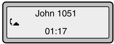 AASTRA 9133I IP PHONE - Si I'appeI est en garde (maintien) - 1
