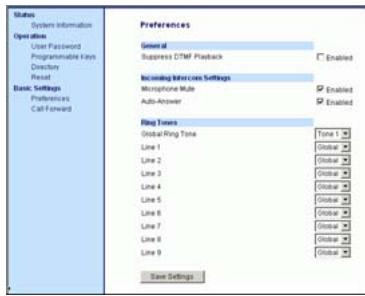 AASTRA 9133I IP PHONE - Activer/désactiver le microphone et la réponse automatique - 2