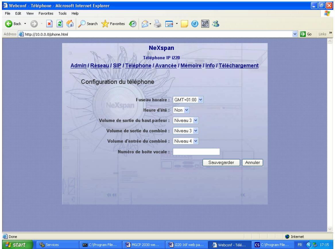 AASTRA I220 SIP - Telephone : - 1