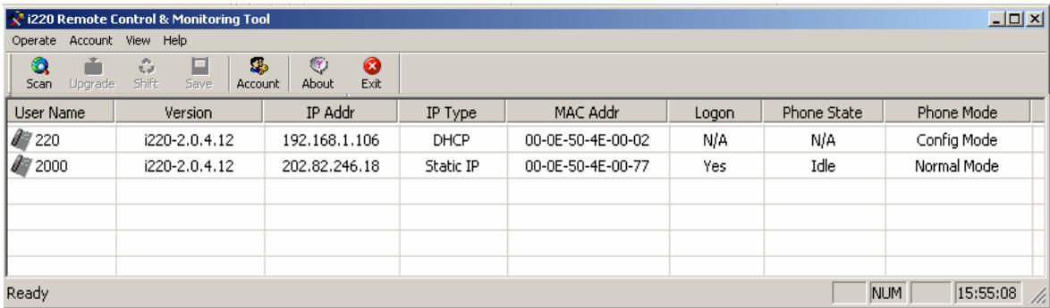 AASTRA I220 SIP - Telephone IP 220 en mode d'alternance - 1
