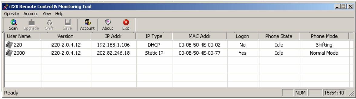 AASTRA I220 SIP - Telephone IP 220 en mode normal - 1