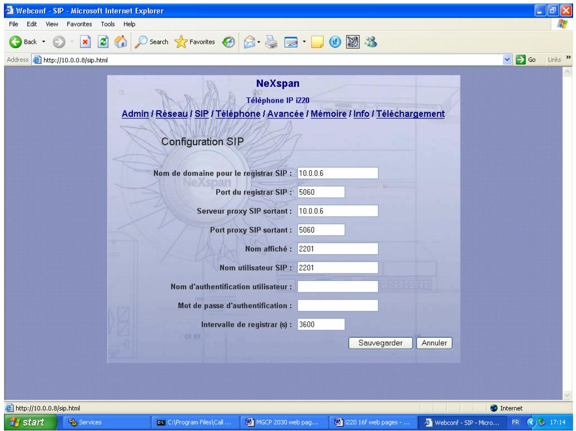 AASTRA I220 SIP - SIP: - 1