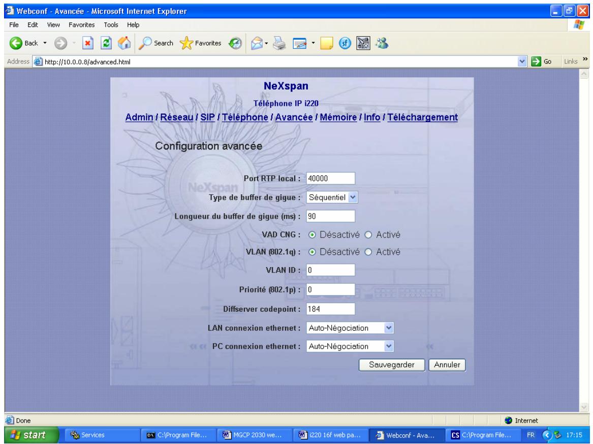 AASTRA I220 SIP - Telephone : - 2