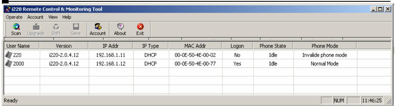 AASTRA I220 SIP - Telephone IP 220 en mode de mise à niveau - 1