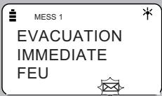 AASTRA M7900 - Messages non acquittables : - 3