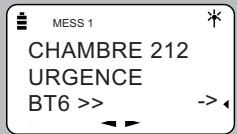 MESS 1 CHAMBRE 212 URGENCE BT6 >>