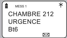 AASTRA M900 - Alarme acquitable : - 4