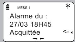 AASTRA M900 - Consulter le journal des alarmes - 4