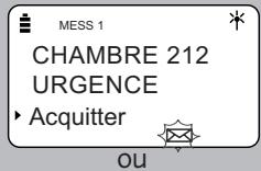 AASTRA M900 EX - Alarme acquitable : - 1