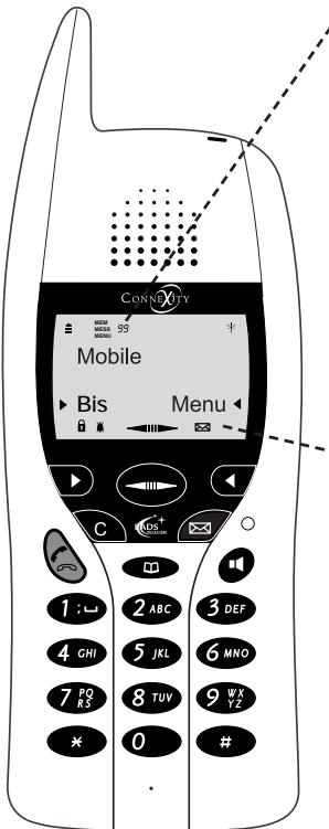 AASTRA M900 EX - Description du mobile dans le contexte alarme - 1