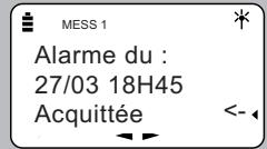 AASTRA M900 EX - Consulter le journal des alarmes - 4