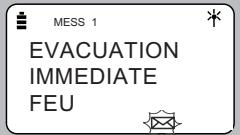 AASTRA M902 - Alarme acquitable : - 2