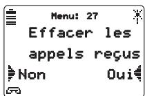 AASTRA M920 - Effacer tous les appels reçus du journal - 3