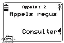 AASTRA M920 - Consulter les nouveaux appels reçus - 1