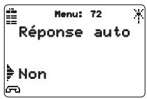AASTRA M920 - Activer / désactiver la fonction réponse automatique - 1