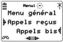 AASTRA M920 - Consulter le journal des bis (appels émis) - 1