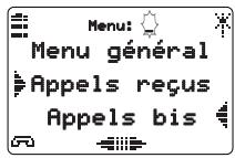 AASTRA M920 - Consulter le journal des appels reçus - 1
