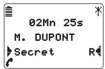 AASTRA M920 - Appeler un second correspondant / Transférer un appel - 1