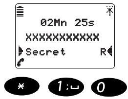 AASTRA M920 - Répondre à un second appel\* - 1