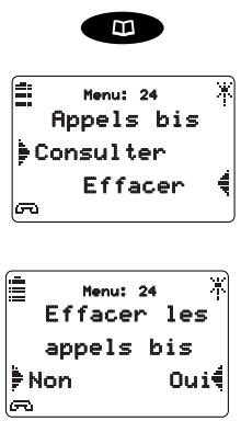 AASTRA M920 - Effacer tous les appels du journal des bis - 1