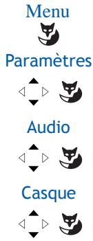 AASTRA 5370IP - Programmer la connexion d'un micro-casque - 1