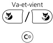 AASTRA ASCOTEL OFFICE 135 - Va-et-vient entre l'interlocuteur de double-appel et l'interlocuteur courant - 1