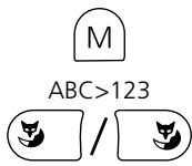 AASTRA ASCOTEL OFFICE 135 - Entrer des lettres et des caractères - 1